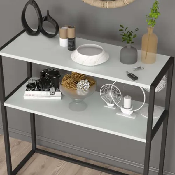 Консольный стол Fabulous Dressuar  Белый / Металл photo 4 Консольный стол Fabulous Dressuar  Белый / Металл photo 4