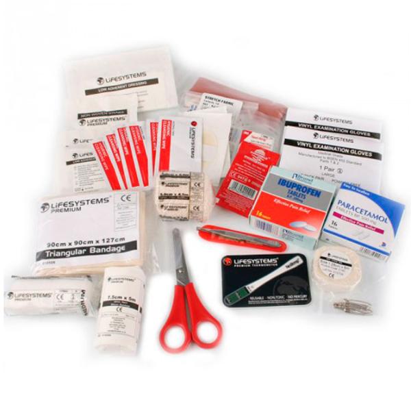 Trusă medicală Lifemarque Lifesystems Camping First Aid Kit Nailon / Red photo 2 Trusă medicală Lifemarque Lifesystems Camping First Aid Kit Nailon / Red photo 2