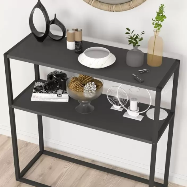Masă consolă Fabulous Dressuar  Antracit / Metal photo 3