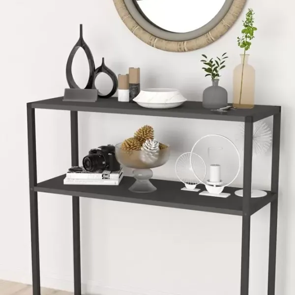 Masă consolă Fabulous Dressuar  Antracit / Metal photo 4