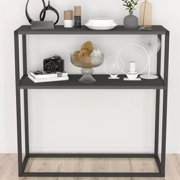 Masă consolă Fabulous Dressuar  Antracit / Metal photo 5