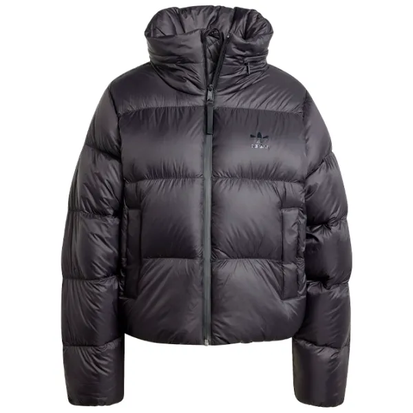 Scurtă pentru femei Adidas Regen Down Puff Toamnă - Iarnă / Black photo 1