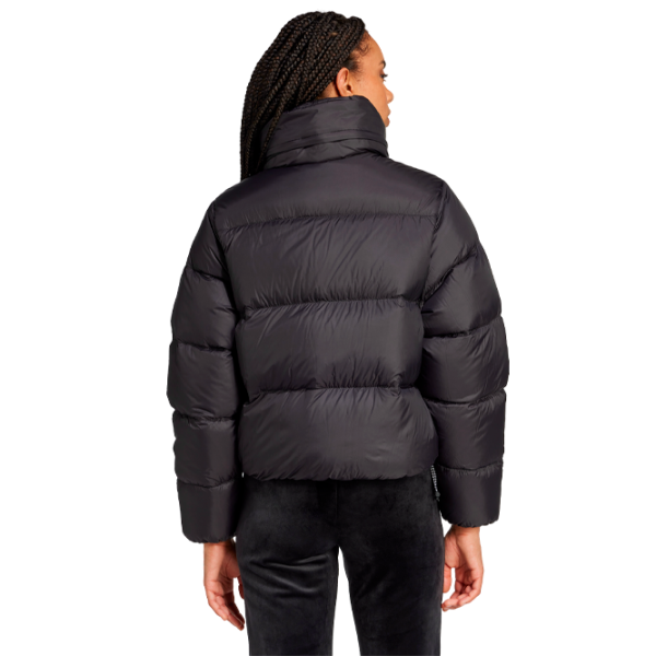 Scurtă pentru femei Adidas Regen Down Puff Toamnă - Iarnă / Black photo 3