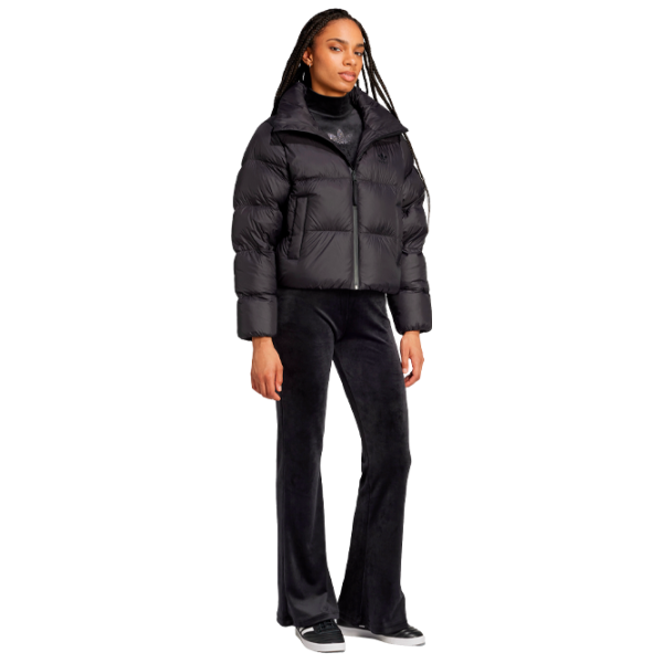 Scurtă pentru femei Adidas Regen Down Puff Toamnă - Iarnă / Black photo 4