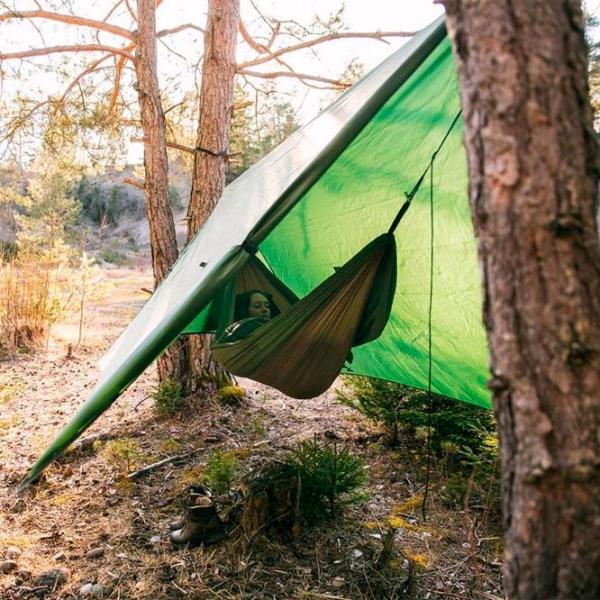 Тент Amazonas Wing Tarp AZ-3080021 Хаки / Hейлон photo 3