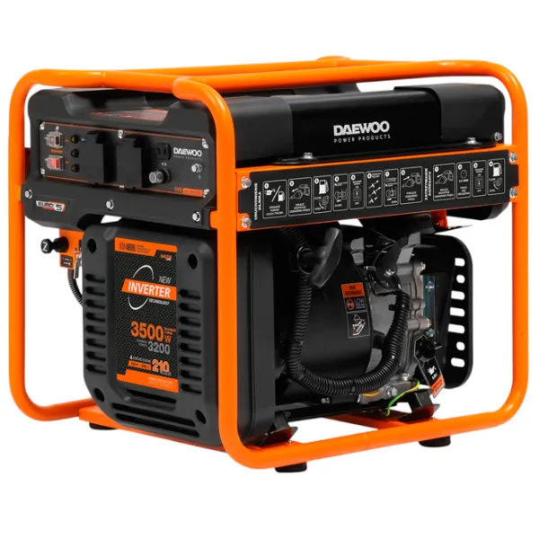Generator de curent Daewoo GDA 4600i 230 V Benzină / 3 kW photo 1