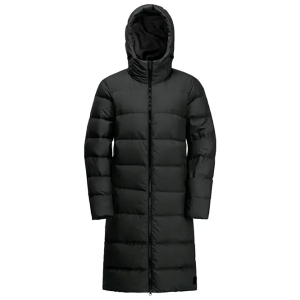 Scurtă pentru femei Jack Wolfskin Frozen Palace Coat W Toamnă - Iarnă / Black photo 2
