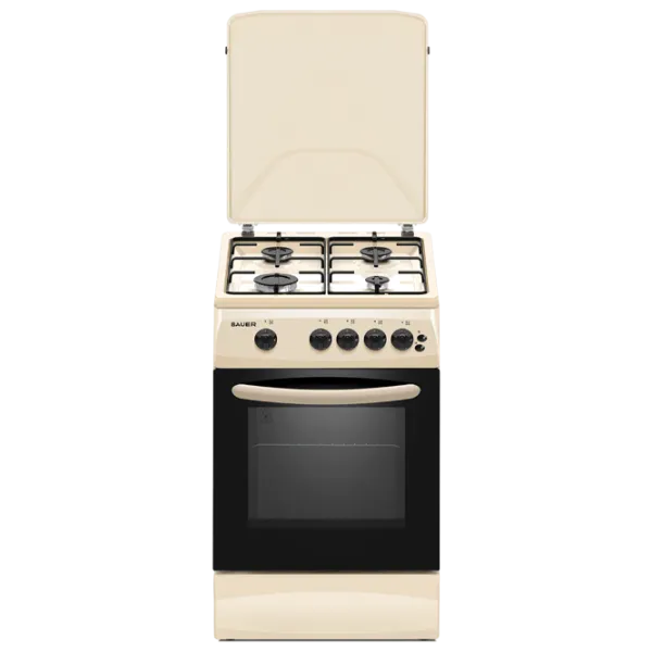 Aragaz Bauer TG 5640 BEI Pe gaz/ Ivory/  photo 1 Aragaz Bauer TG 5640 BEI Pe gaz/ Ivory/  photo 1