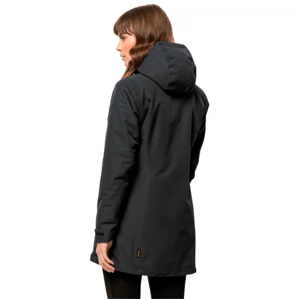Scurtă pentru femei Jack Wolfskin Heidelstein Insulated Semi-sezon / Black photo 3