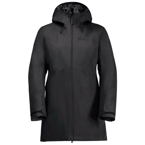 Scurtă pentru femei Jack Wolfskin Heidelstein Insulated Semi-sezon / Black photo 1