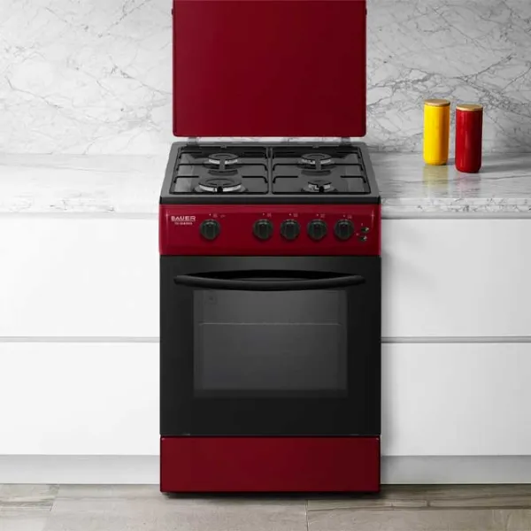 Aragaz Bauer TG 5640 BGI Pe gaz/ Red/  photo 3