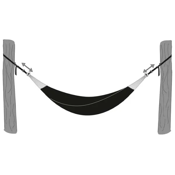 Крепление для гамака Amazonas T-Strap Черный / Hейлон photo 3