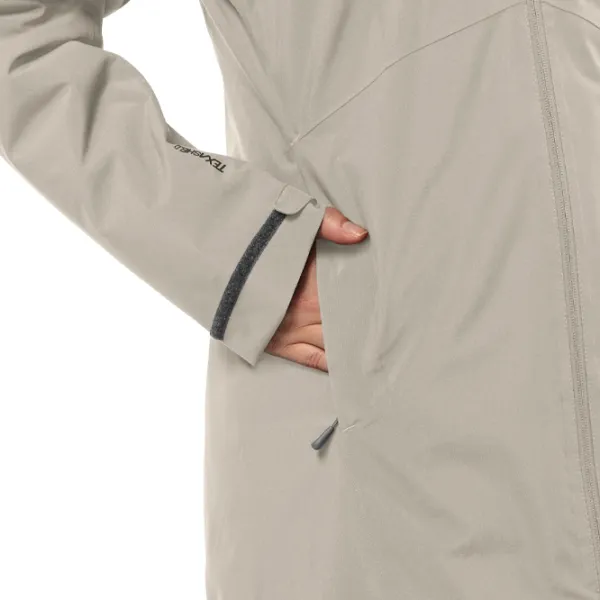 Scurtă pentru femei Jack Wolfskin Heidelstein Insulated Semi-sezon / Gray photo 5