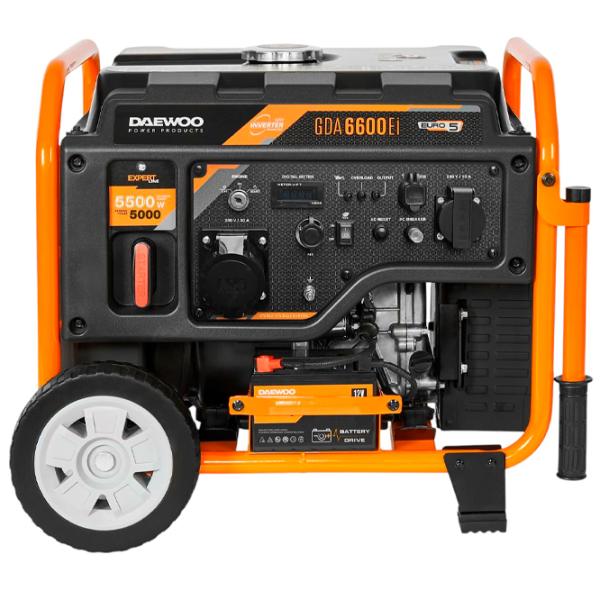 Генератор Daewoo GDA 6600Ei 230 В Бензин / 5 кВт photo 7