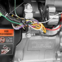 Generator de curent Daewoo GDA 7500E-3 230 / 400 V Benzină / 6 kW photo 8