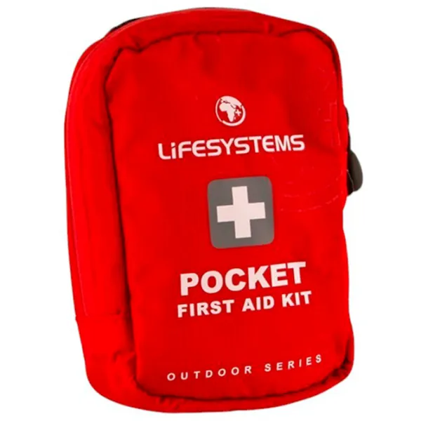 Trusă medicală Lifemarque Lifesystems Pocket First Aid Kit Nailon / Red photo 1 Trusă medicală Lifemarque Lifesystems Pocket First Aid Kit Nailon / Red photo 1