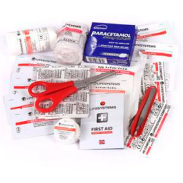 Trusă medicală Lifemarque Lifesystems Trek First Aid Kit Nailon / Red photo 4 Trusă medicală Lifemarque Lifesystems Trek First Aid Kit Nailon / Red photo 4