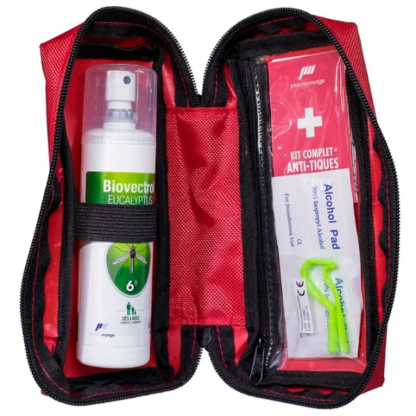 Trusă medicală Katadyn Pharmavoyage First Aid Antitick Nailon / Red photo 2 Trusă medicală Katadyn Pharmavoyage First Aid Antitick Nailon / Red photo 2