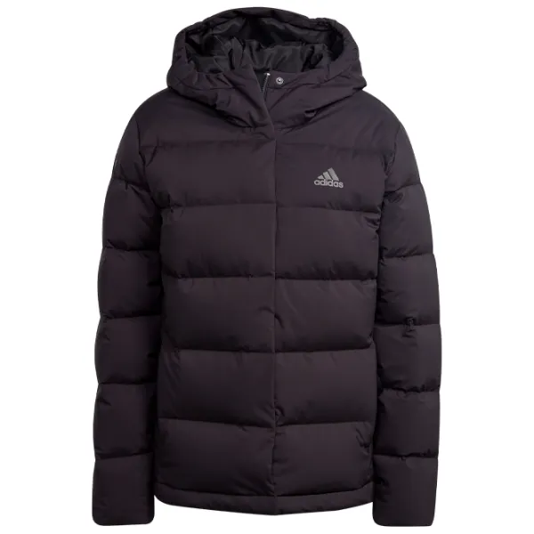 Scurtă pentru femei Adidas W Helionic Hooded Toamnă - Iarnă / Black photo 1 Scurtă pentru femei Adidas W Helionic Hooded Toamnă - Iarnă / Black photo 1