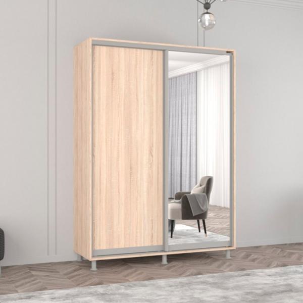 Dulap Mobildor-Lux Aron 170 x 60 x 240 / PAL / Sonoma photo 2
