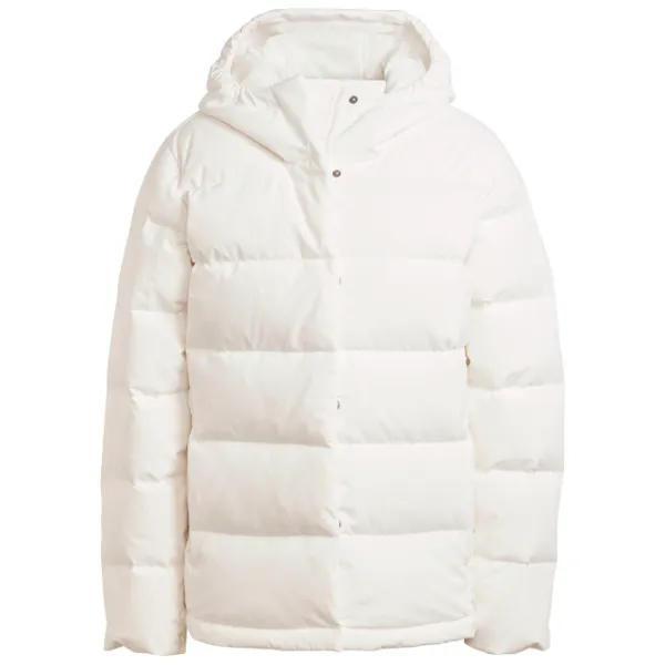 Scurtă pentru femei Adidas W Helionic Hooded Jacket Toamnă - Iarnă / Beige photo 1