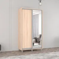 Dulap Mobildor-Lux Aron 120 x 60 x 210 / PAL / Sonoma photo 2
