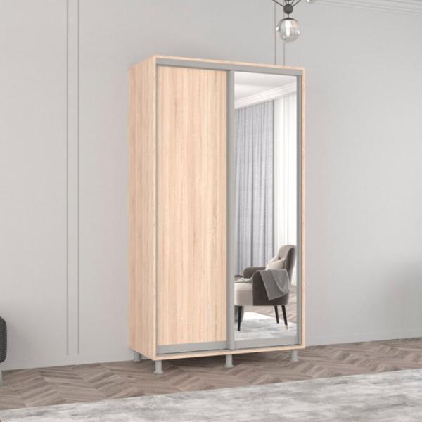 Dulap Mobildor-Lux Aron 130 x 60 x 210 / PAL / Sonoma photo 2