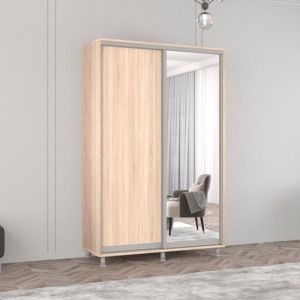 Dulap Mobildor-Lux Aron 150 x 60 x 200 / PAL / Sonoma photo 3