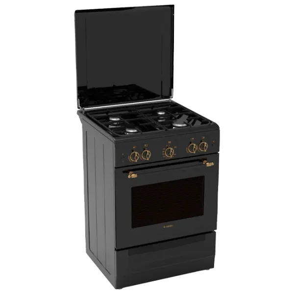 Aragaz Gefest 6102-02 0187 Pe gaz/ Black/  photo 1