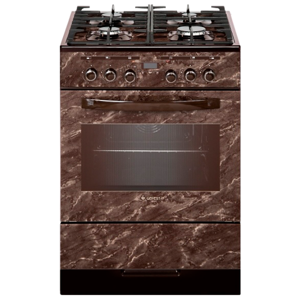Aragaz Gefest 6502-04 0054 Pe gaz/ Brown/  photo 1