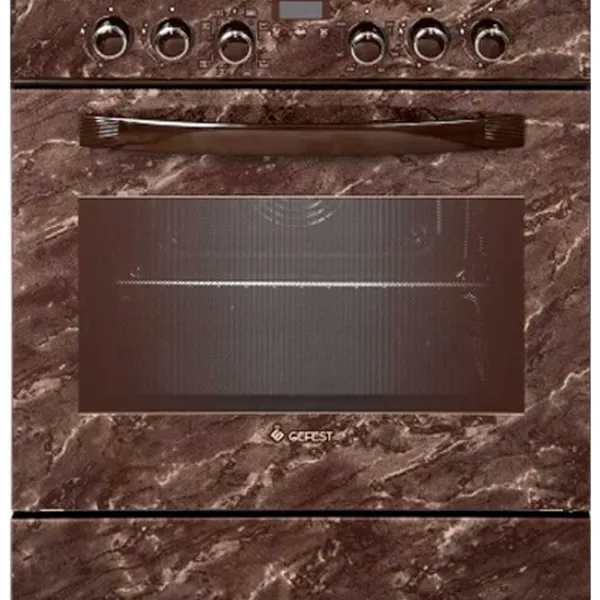 Aragaz Gefest 6502-04 0054 Pe gaz/ Brown/  photo 2