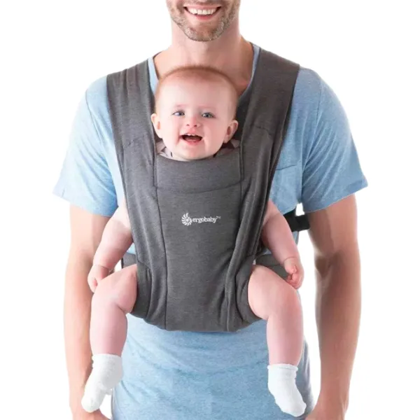 Marsupiu pentru copii Ergobaby Embrace Heather () 11.3 kg / Gray photo 3 Marsupiu pentru copii Ergobaby Embrace Heather () 11.3 kg / Gray photo 3