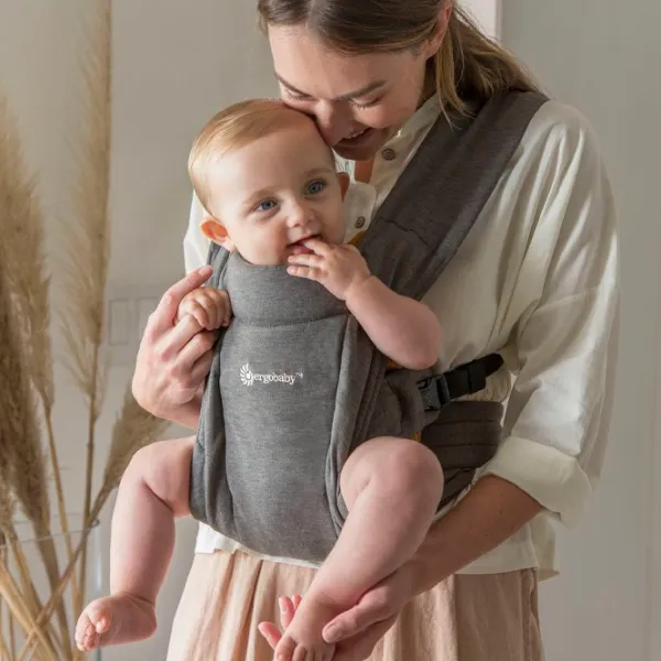 Marsupiu pentru copii Ergobaby Embrace Heather () 11.3 kg / Gray photo 4 Marsupiu pentru copii Ergobaby Embrace Heather () 11.3 kg / Gray photo 4
