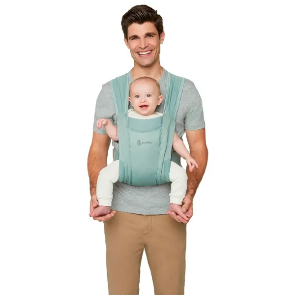 Marsupiu pentru copii Ergobaby Embrace Soft Air Mesh () 11.3 kg / Green photo 3