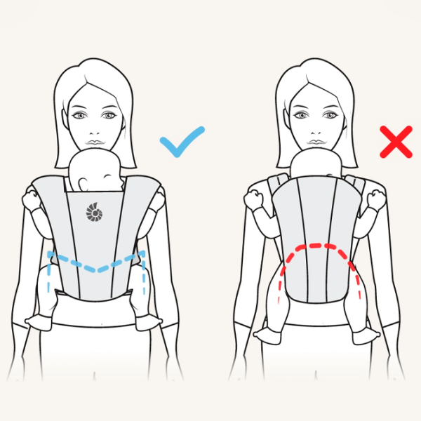 Переноска для детей Ergobaby Embrace Soft Air Mesh () 11.3 кг / Серый photo 6