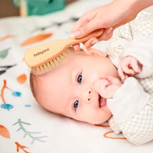Щетка BabyOno 0799 Натуральное дерево / Дерево photo 3