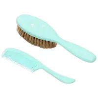 Расческа и щетка BabyOno 0570/03 Мятный / Пластик