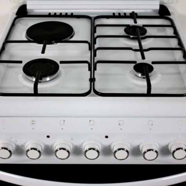 Aragaz Wolser WL-60603 WGE Combinată/ White/  photo 3