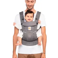 Marsupiu pentru copii Ergobaby Omni Breeze () 20 kg / Gray photo 2