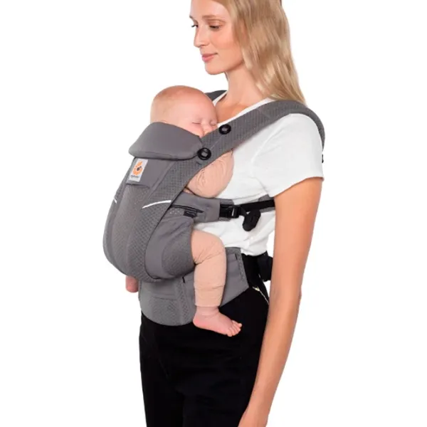 Marsupiu pentru copii Ergobaby Omni Breeze () 20 kg / Gray photo 4