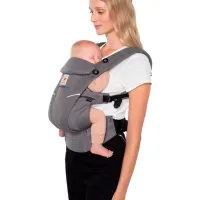 Marsupiu pentru copii Ergobaby Omni Breeze () 20 kg / Gray photo 4