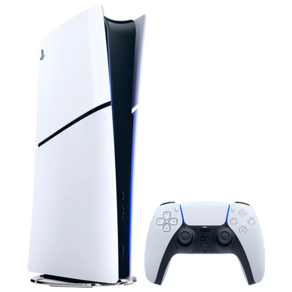 Sony PlayStation 5 Slim Digital Fortnite Cobalt Star Bundle 1 TB / White photo 2