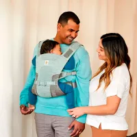 Marsupiu pentru copii Ergobaby Aeroloom () 16 kg / Green photo 5