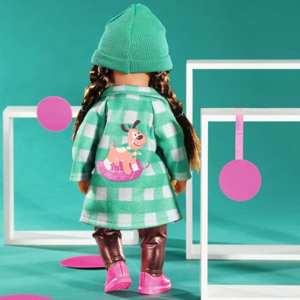Haine pentru păpuși Zapf Deluxe Coat 830079  model / 3+ photo 3