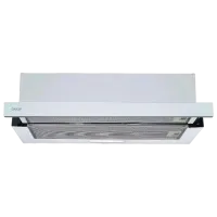 Hotă Candy CBT60RWG Telescopică/ White/ Inox