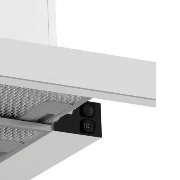 Hotă Candy CBT60RWG Telescopică/ White/ Inox photo 2