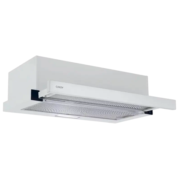 Hotă Candy CBT60RWG Telescopică/ White/ Inox photo 3