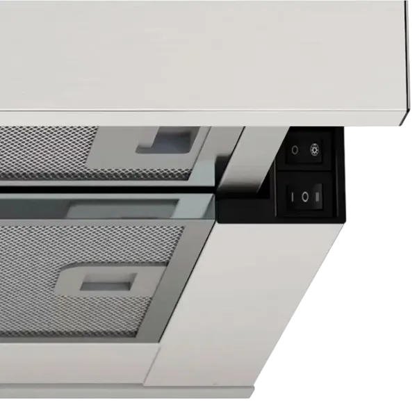 Hotă Candy CBT60RWG Telescopică/ White/ Inox photo 4