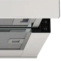 Hotă Candy CBT60RWG Telescopică/ White/ Inox photo 4