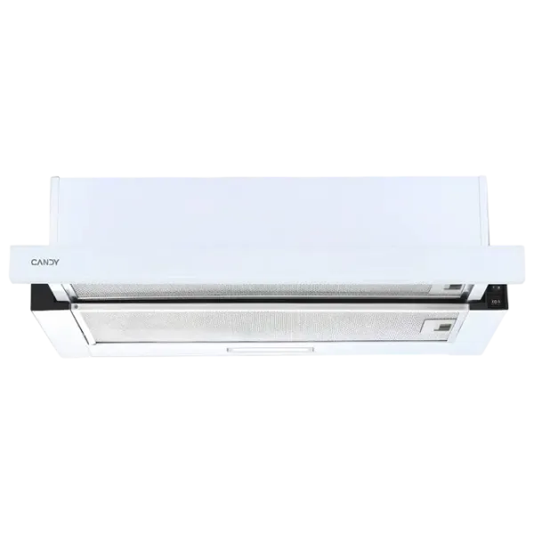 Hotă Candy CBT625/2W/1 Telescopică/ White/ Inox photo 1